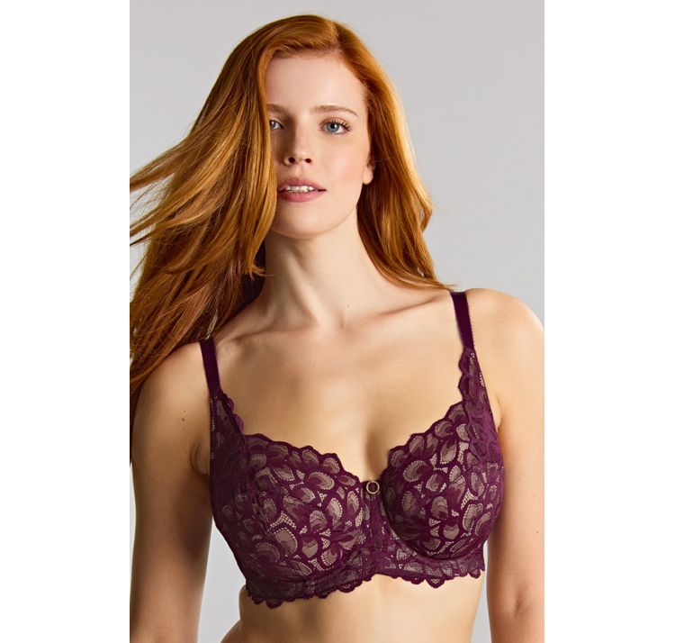 PANACHE allure koronkowy biustonosz full cup