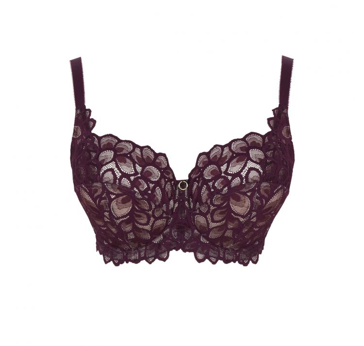 PANACHE allure koronkowy biustonosz full cup