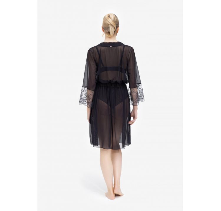MARC&ANDRE dynasty przezroczyste kimono z koronkĄ