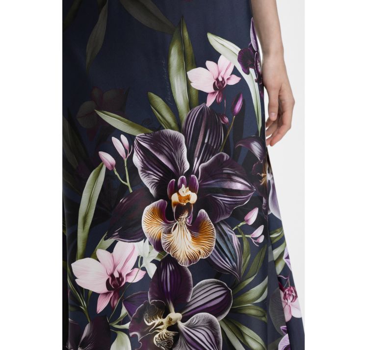 MARC&ANDRE orchid jedwabna koszula na szerokich ramiĄczkach