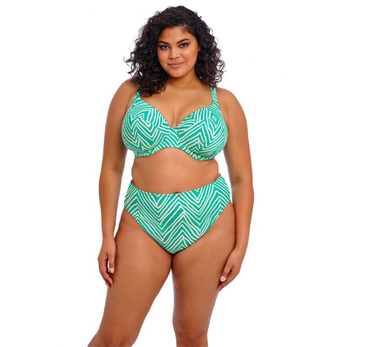 ELOMI SWIM fiji falls gÓra od bikini uw plunge bikini top