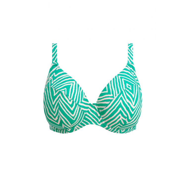 ELOMI SWIM fiji falls gÓra od bikini uw plunge bikini top