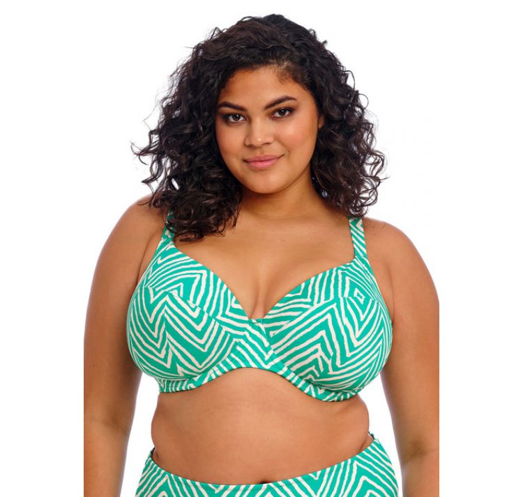 ELOMI SWIM fiji falls gÓra od bikini uw plunge bikini top