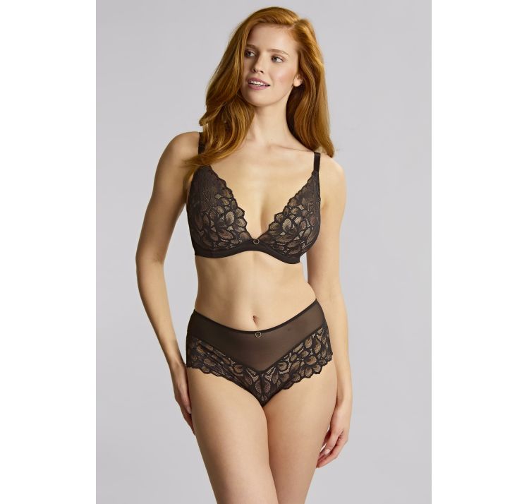 PANACHE allure koronkowy biustonosz demi plunge
