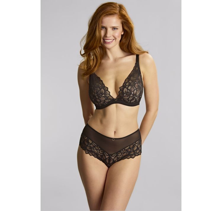 PANACHE allure koronkowy biustonosz demi plunge