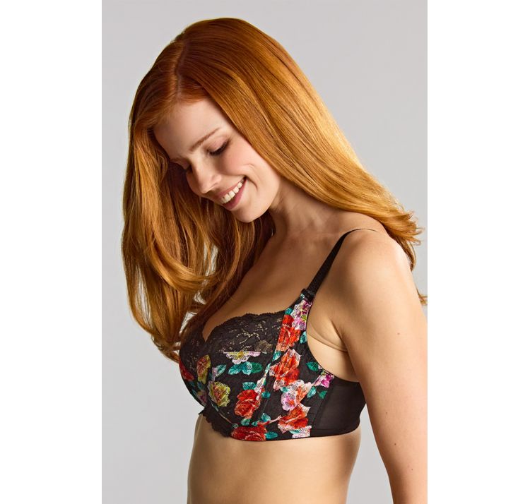PANACHE envy koronkowy biustonosz na fiszbinach full cup