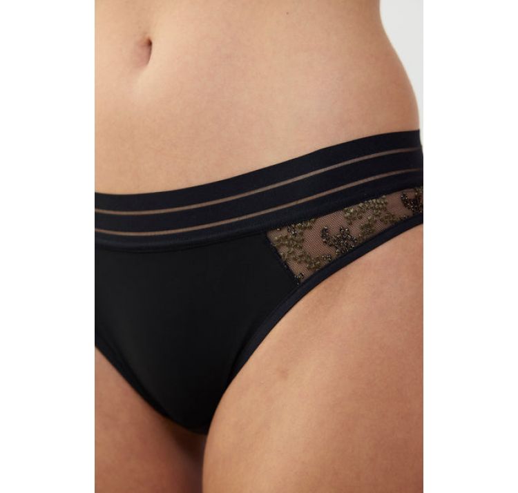 MAISON LEJABY nufit stardust stringi brazyliany z haftem