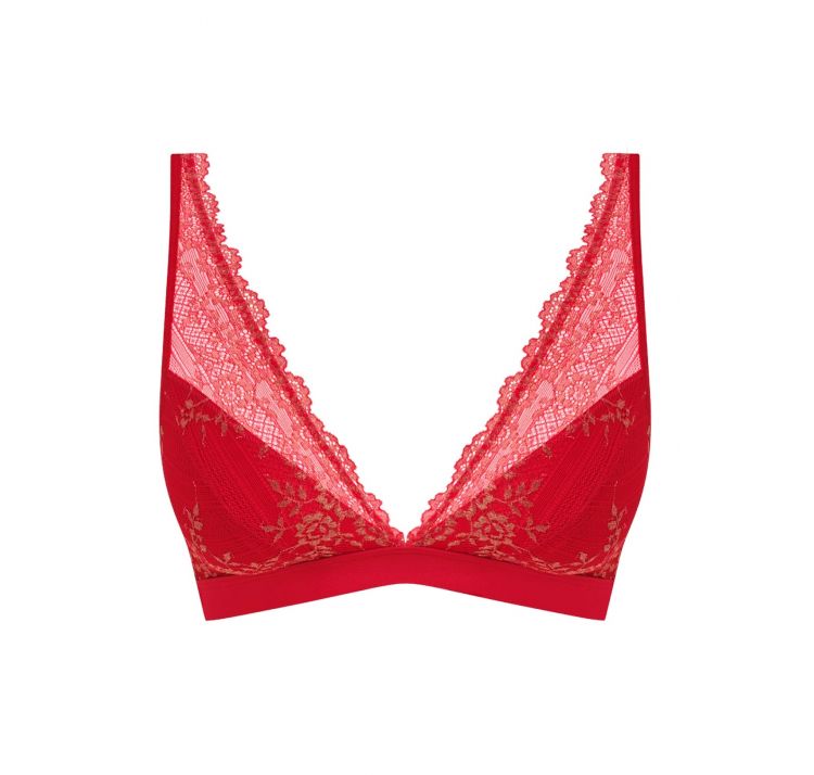 WACOAL embrace lace soft cup bra koronkowa braletka