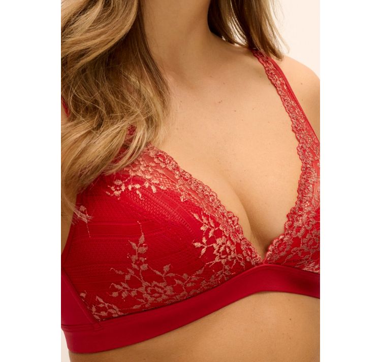 WACOAL embrace lace soft cup bra koronkowa braletka