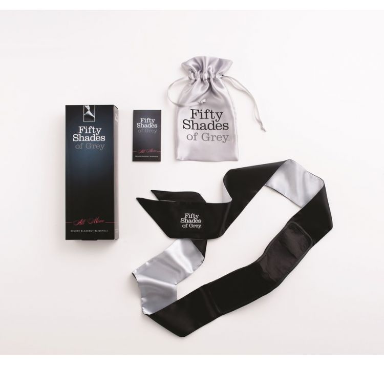 FIFTY SHADES OF GREY np* fsog deluxe blackout blindfold