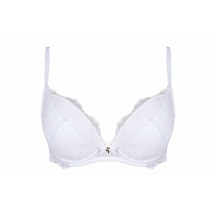 GOSSARD superboost lace koronkowy usztywniany biustonosz plunge